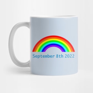 Queen Elizabeth Rainbow Mug